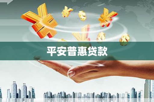 舟曲平安普惠贷款