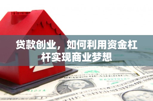 舟曲贷款创业，如何利用资金杠杆实现商业梦想