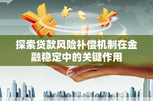 舟曲探索贷款风险补偿机制在金融稳定中的关键作用