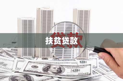 舟曲扶贫贷款